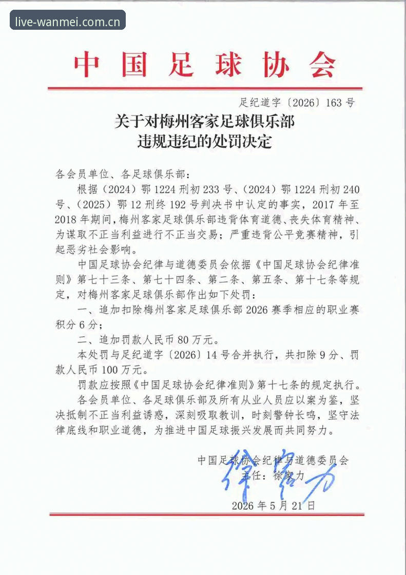 完美体育登录失败 足协第三批禁足名单重磅落地:17人终身禁足,这波清算透露了哪些信号